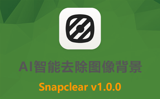 Snapclear,Snapclear英文版,图片编辑器,图像处理,扣图软件,AI扣图,智能扣图,图片去背景工具