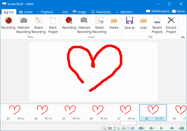 Gif录制工具ScreenToGif 2.38.1