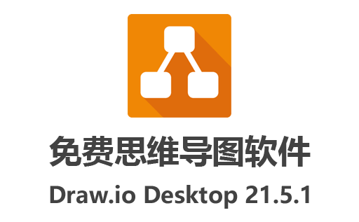 免费思维导图软件Draw.io Desktop 21.5.1最新发布，支持中文界面，安全绿色下载！