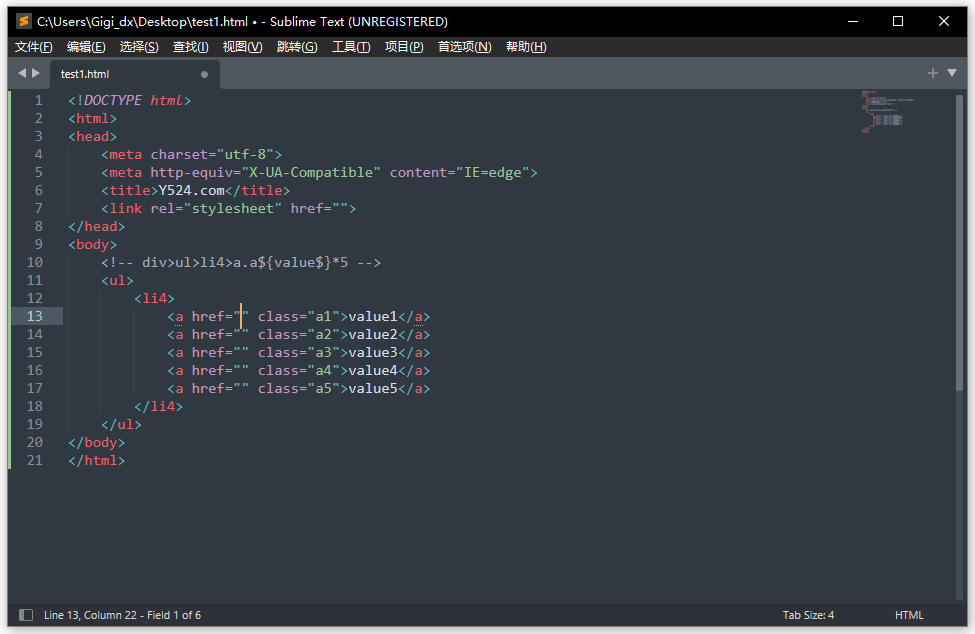 中文版Sublime Text 4 x64绿色便携版下载